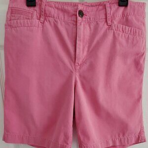 Lauren Jeans Co. Pink Denim Shorts, Size 10